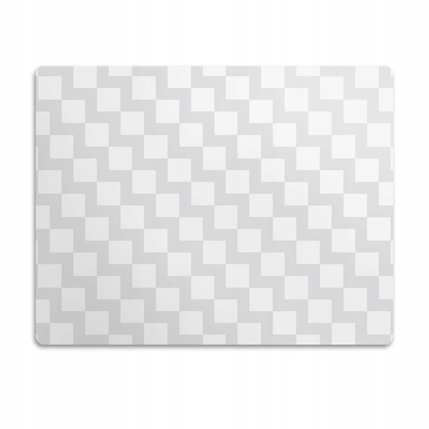 Podložka pro psa pod misku Čtverce motiv 90x60cm