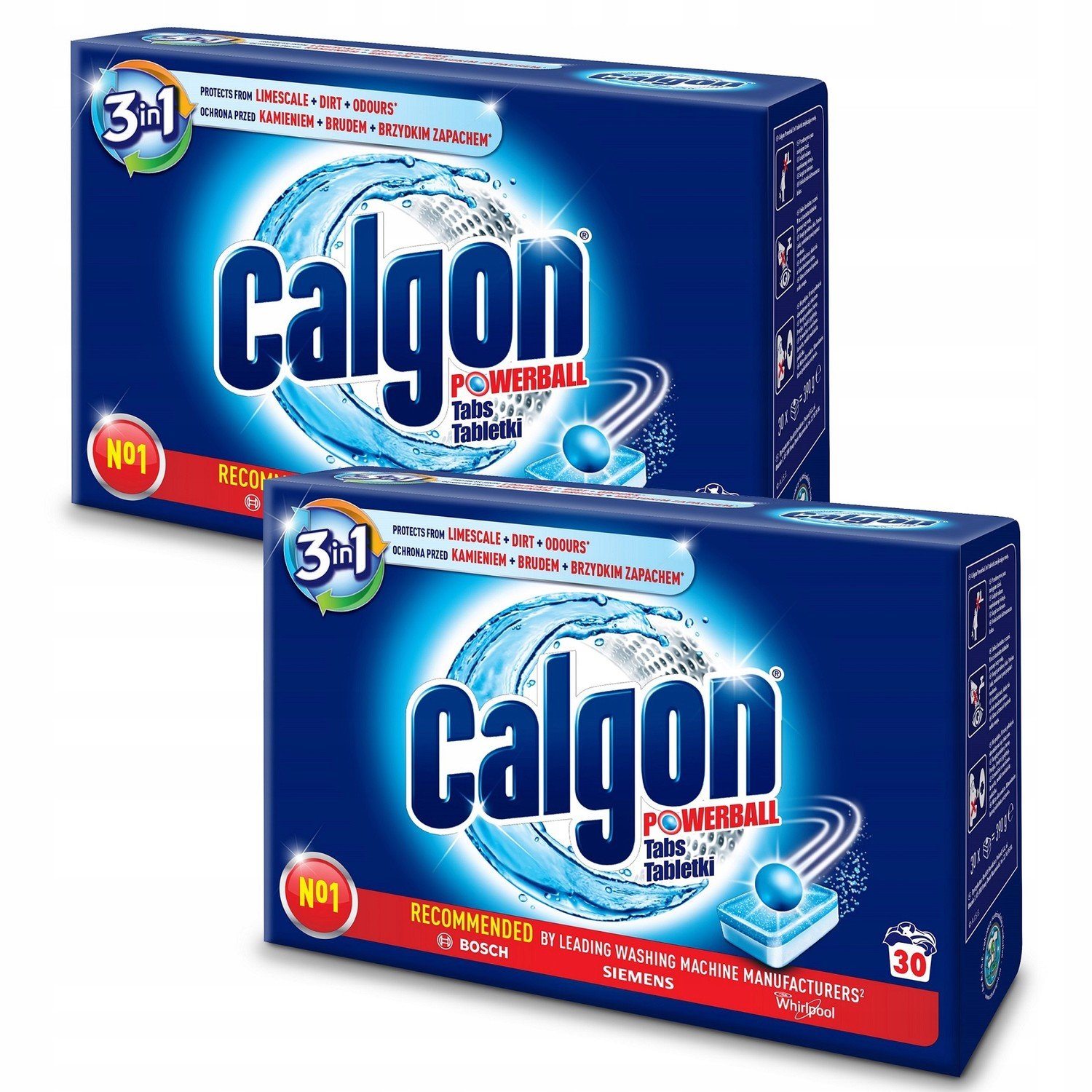 Calgon 3v1 Powerball Odvápňovací tablety 60ks