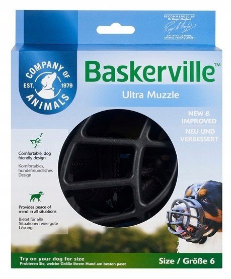 Baskerville Náhubek Ultra-6 černý