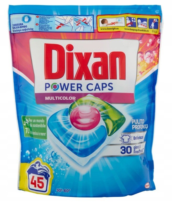 Dixan Multicolor Kapsle na praní 45ks Itálie