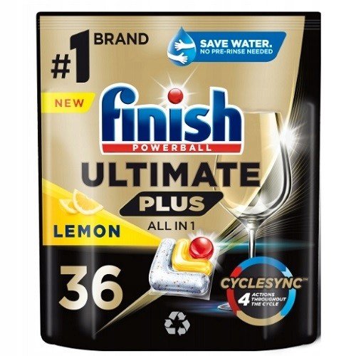 Ultimate Plus kapsle do myčky Lemon 36ks