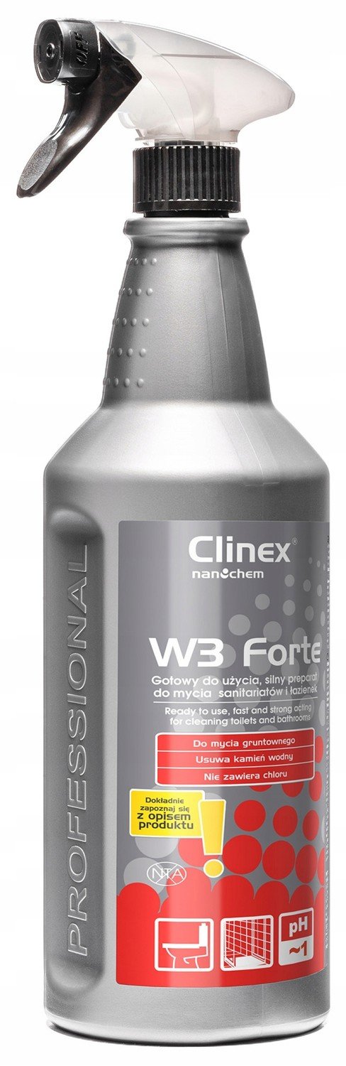 Clinex W3 Forte Profesionální Příprava Koupelna