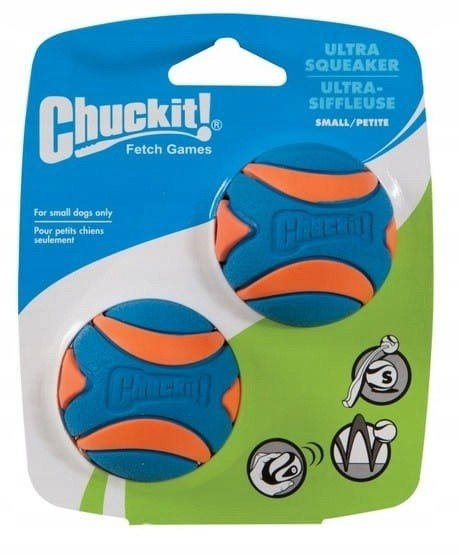 Chuckit Ultra Squeaker Small 2PAK psí míček 5cm