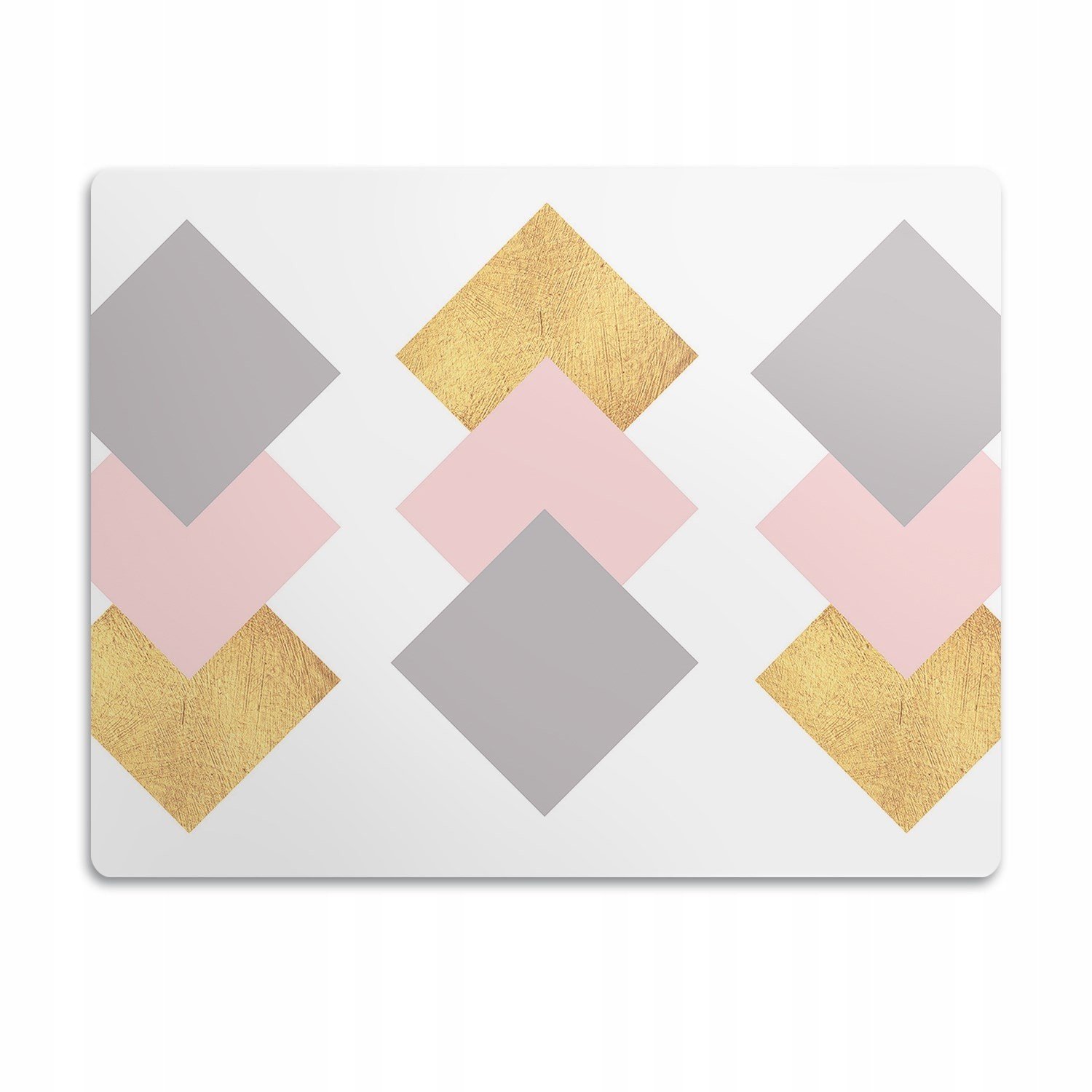 Ochranná podložka pod misku Barevné kosočtverce 90x60