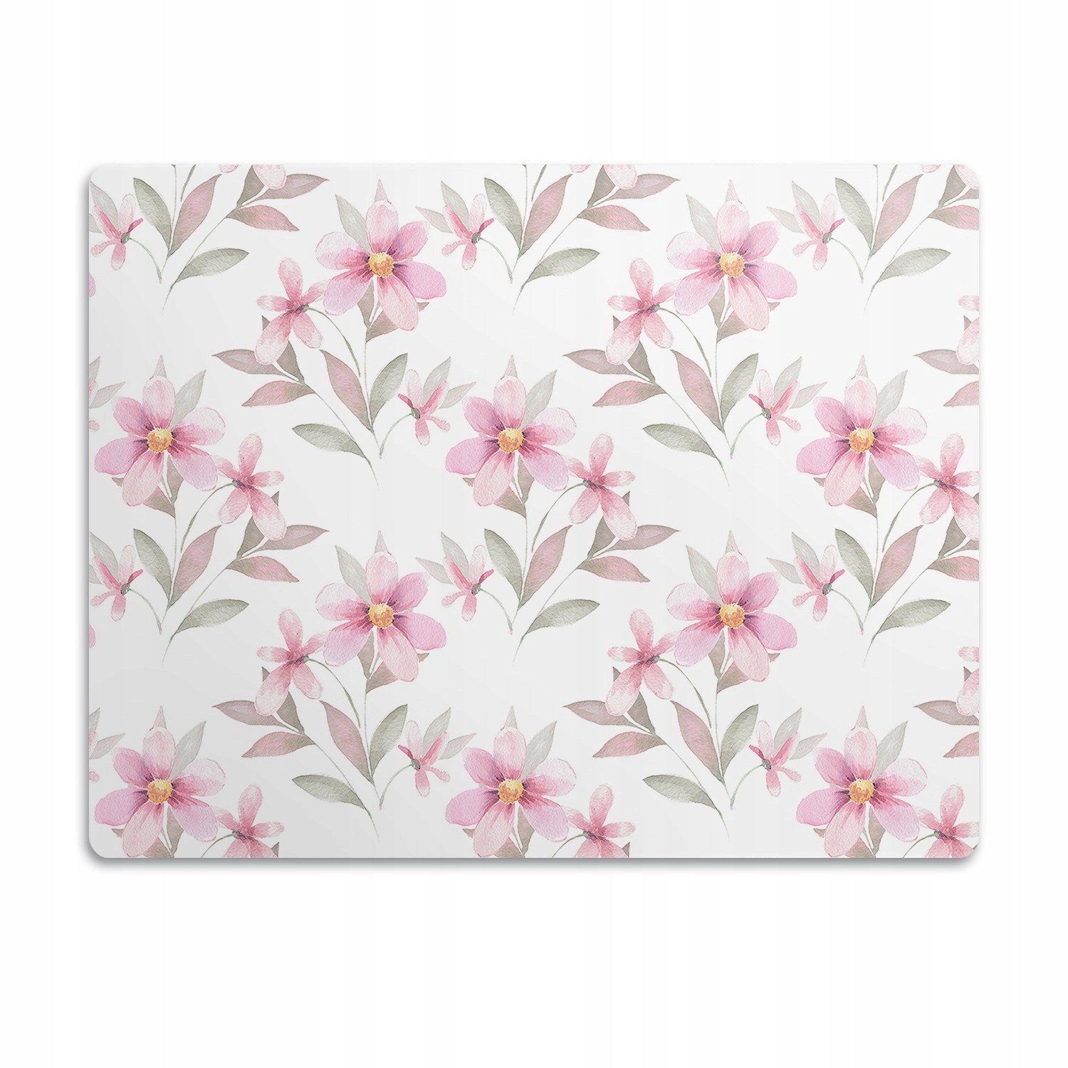 Voděodolná podložka pro psa Růžové květy 90x60