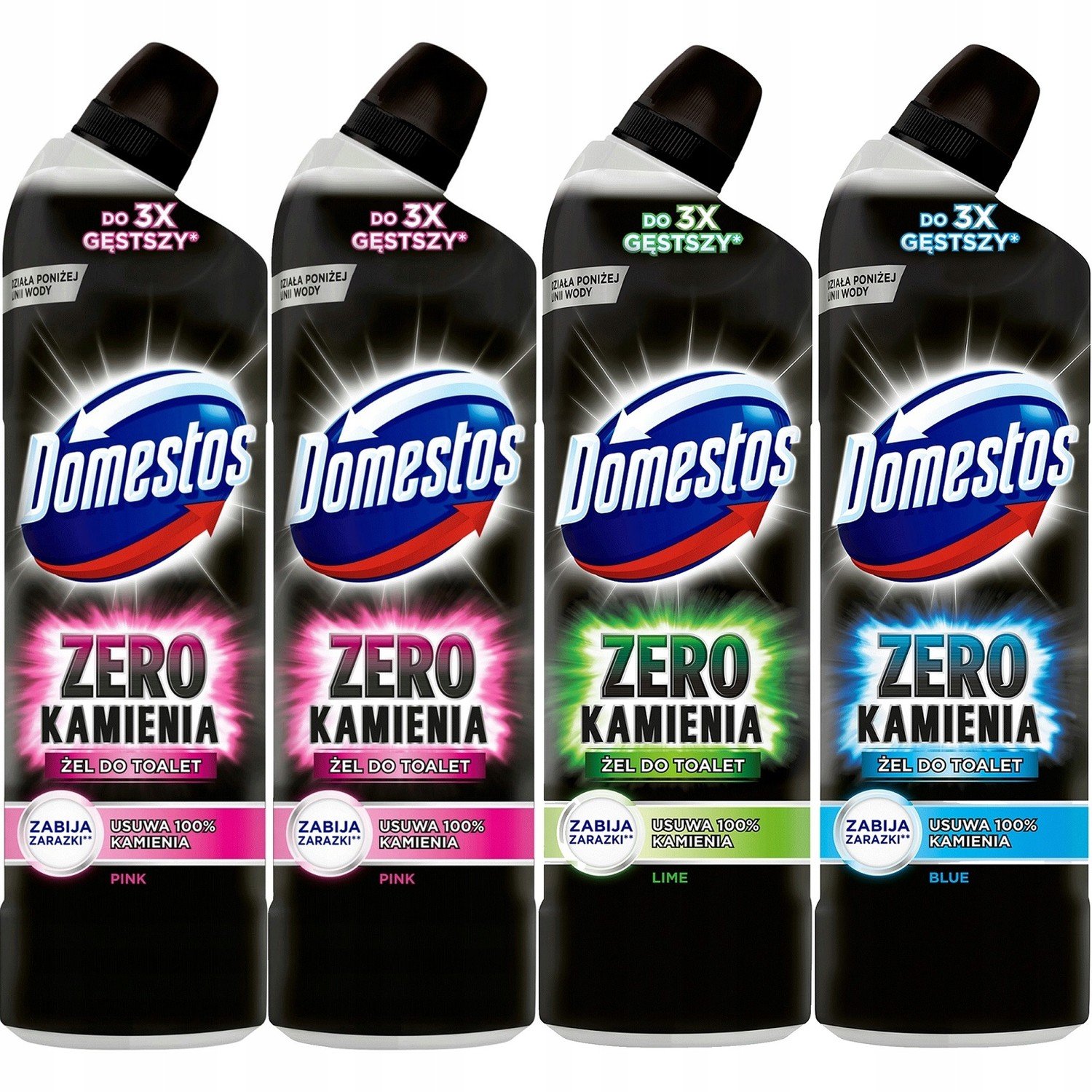 Domestos Zero Kameny Čistící gel Toaleta 3L