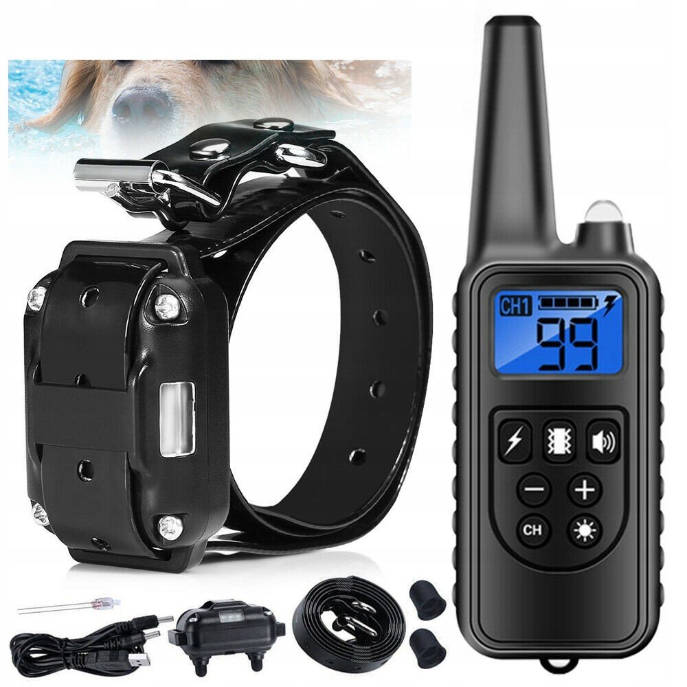 Elektrický výcvikový obojek pro psa Vodoodporná