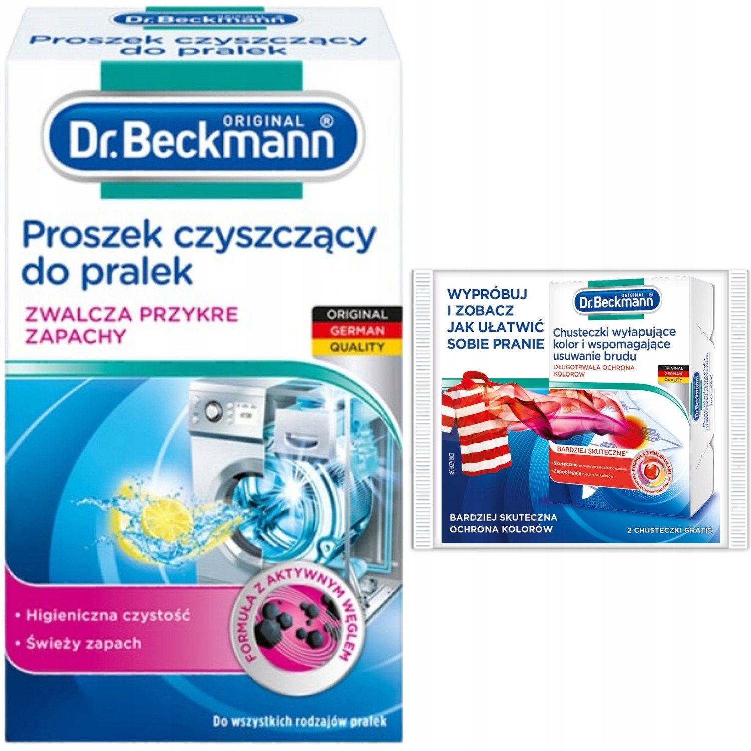 Dr Beckmann Čisticí prášek. pračky 250g Bonus