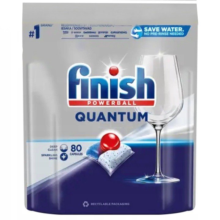 Tablety do myčky Finish Powerball 80 ks