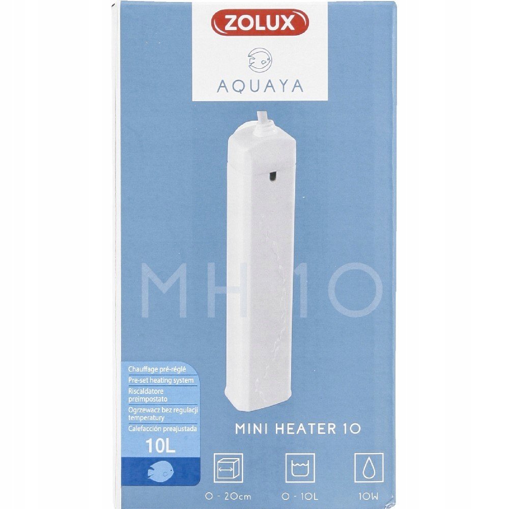Zolux Aquaya Mini Heater 10 W ohřívač kol. bílý