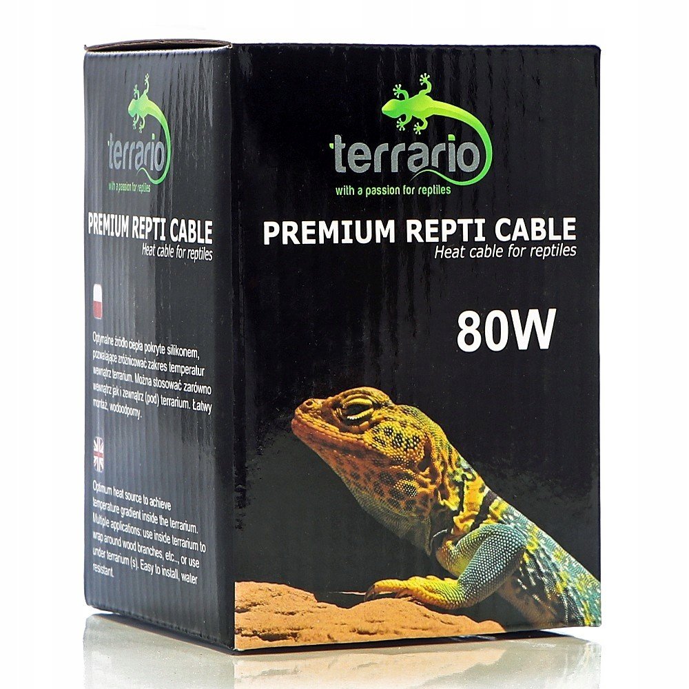Terrario Prémiový Repti Kabel 80W Topný Kabel