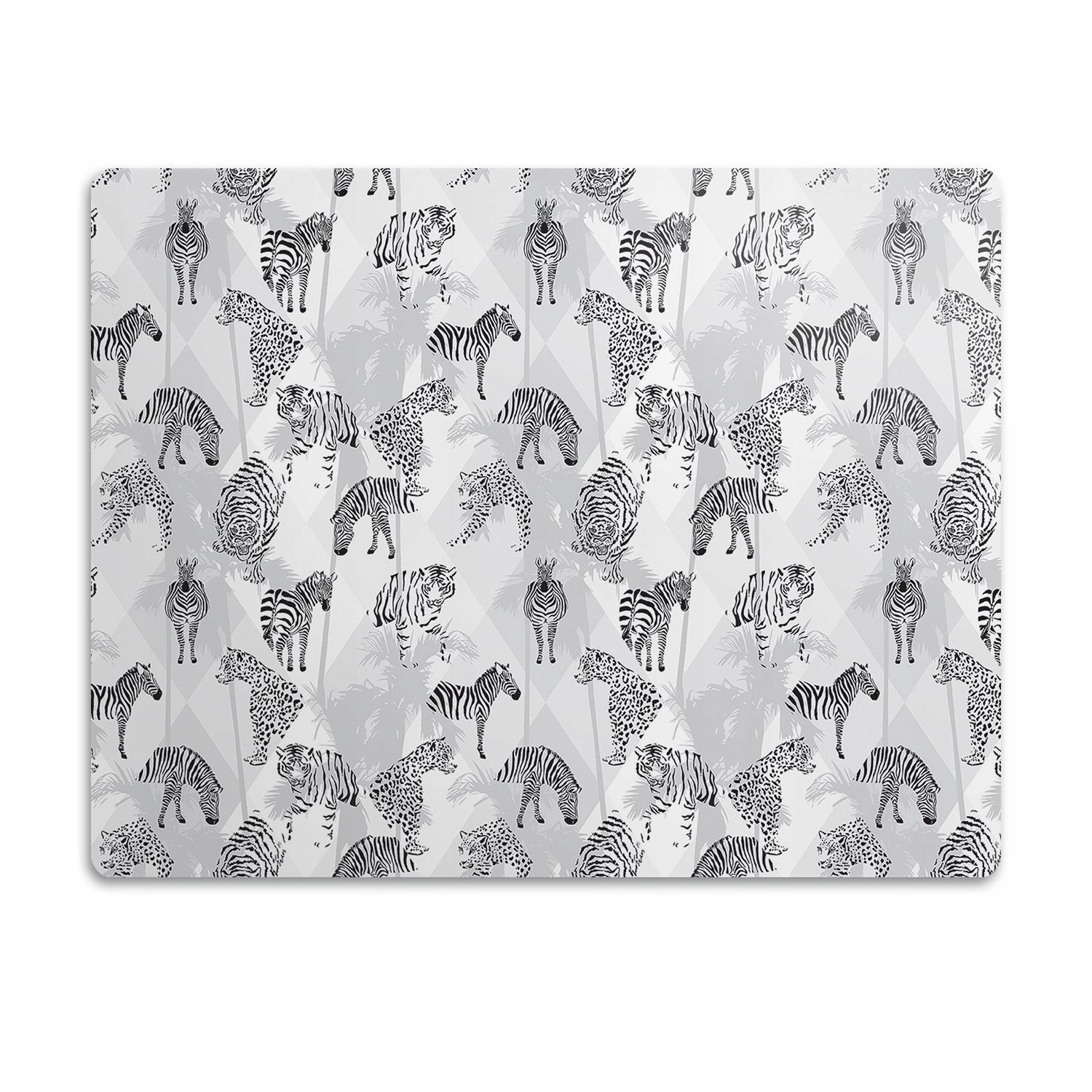 Podložka pro psa pod misku Tygři zebry 90x60cm