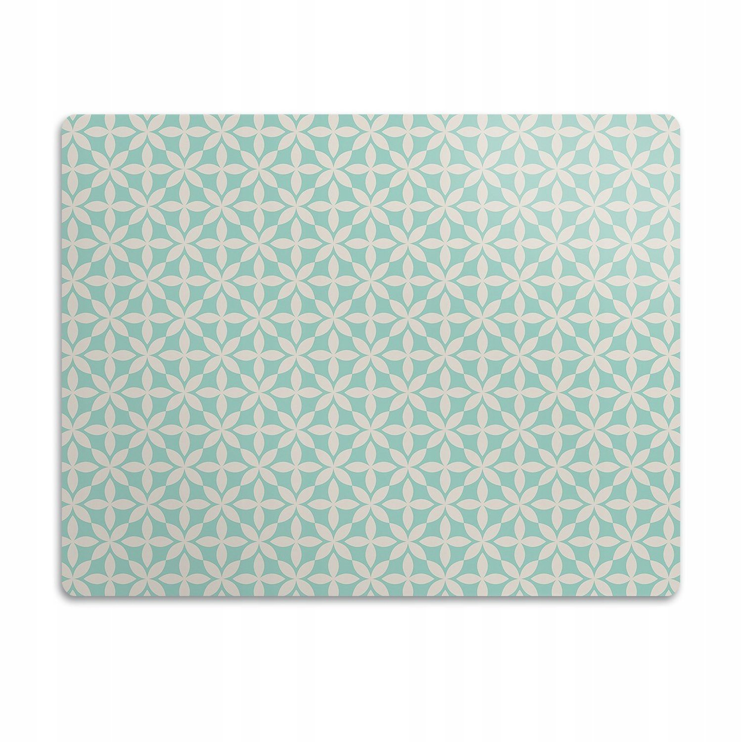 Pod misku podložka pro psa Bílo-modrý vzor 90x60