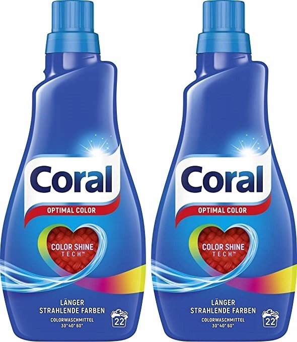 Coral Optimal Color Prací gel Barva 1,1l De