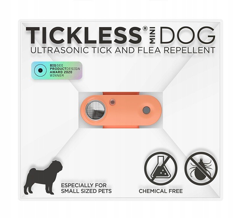 Tickless Pet Mini odpuzovač klíšťat pro psy