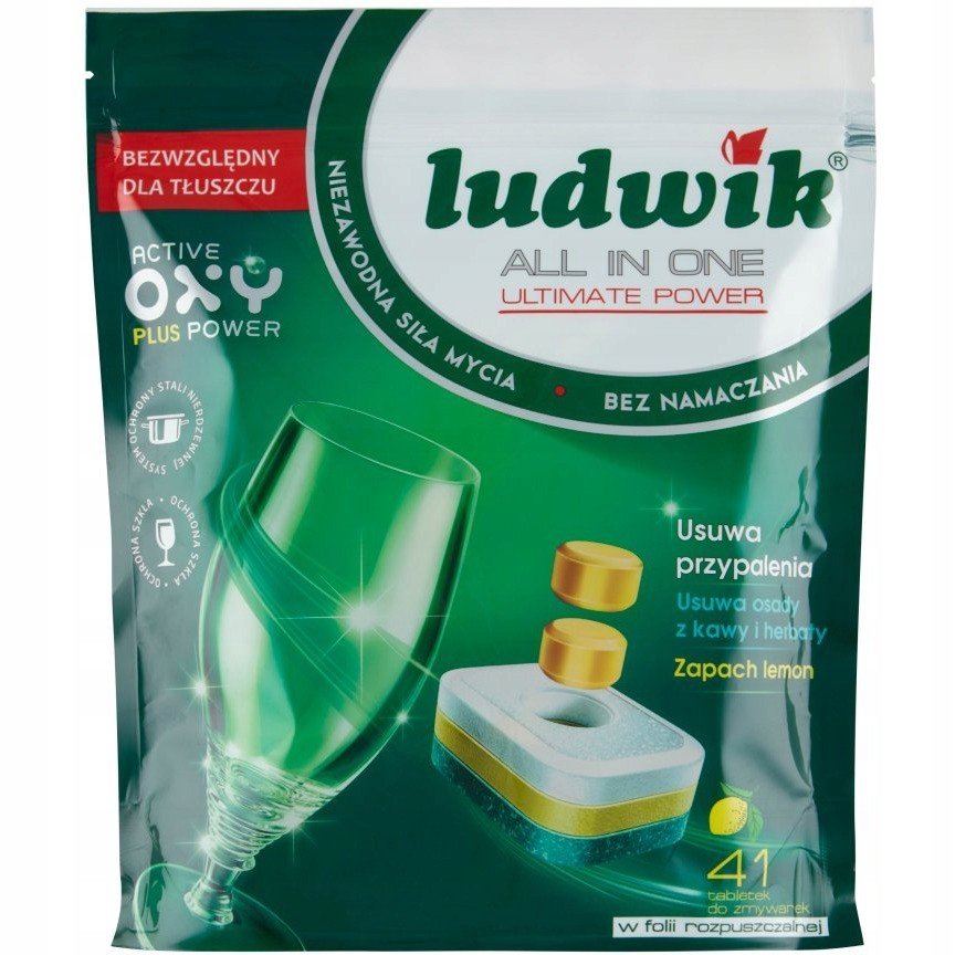 Ludwik All In One Tablety do myčky Lemon 41 Sz