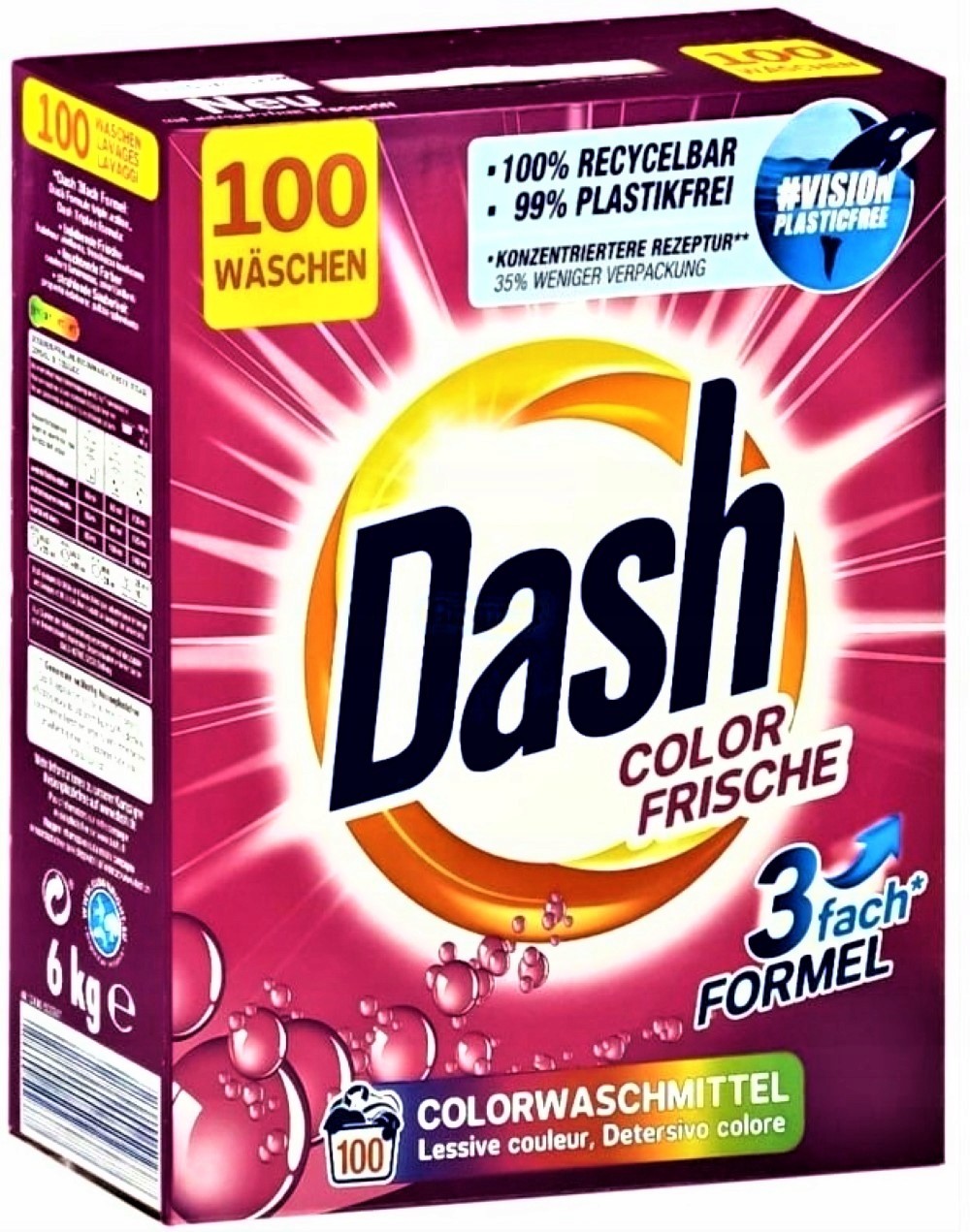 Dash Prosím Pro Prání Barvy 6 kg
