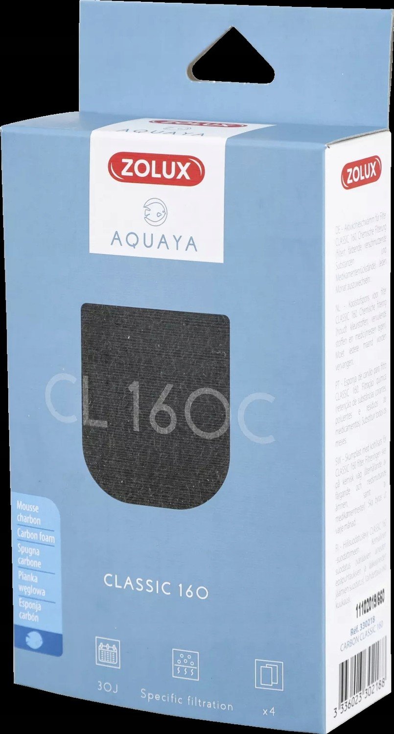 Zolux Aquaya Carbon Classic 160 náplň