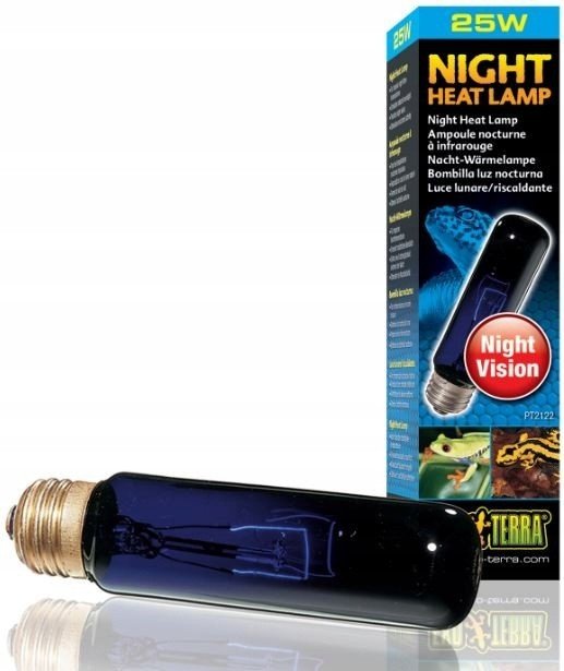 Noční výhřevná žárovka Night Heat Lamp T10/25W Exo