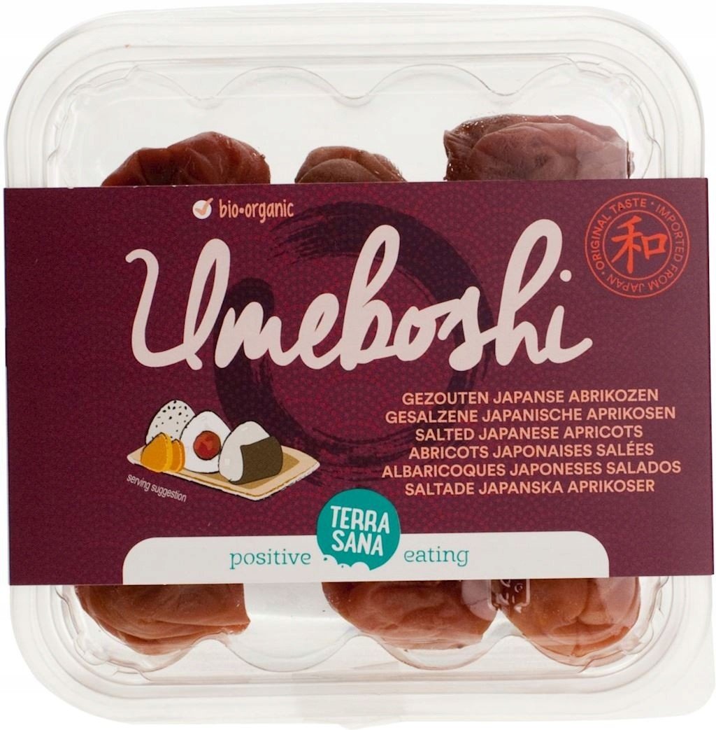 Umeboshi (meruňky Japonské Kiszone) Bio 150 g Te