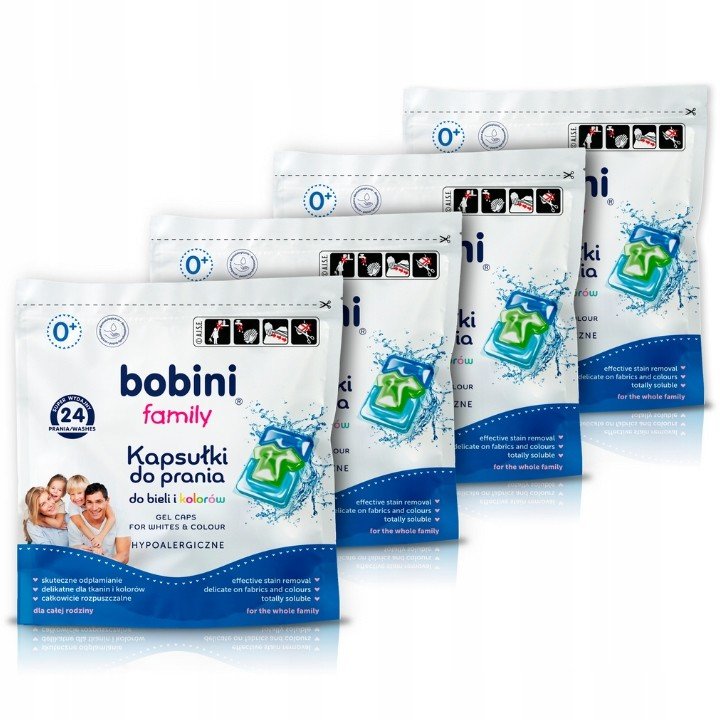 Bobini Family Kapsle na praní Univerzální 24 x4