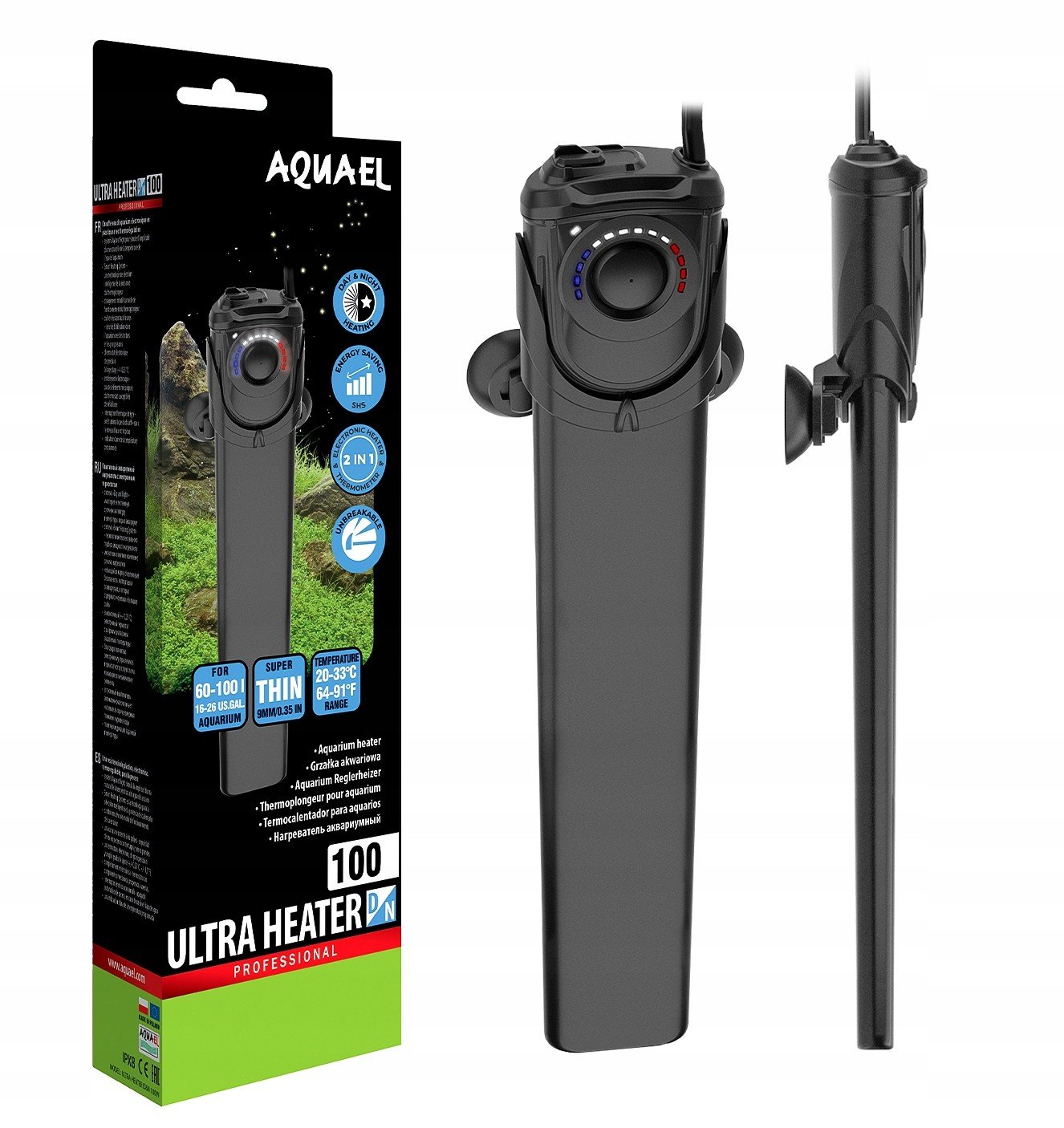 Topítko Aquael plastové Ultra Day&Night 100W