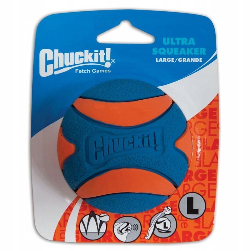 Míč Chuckit Ultra Squeaker Ball velikost L