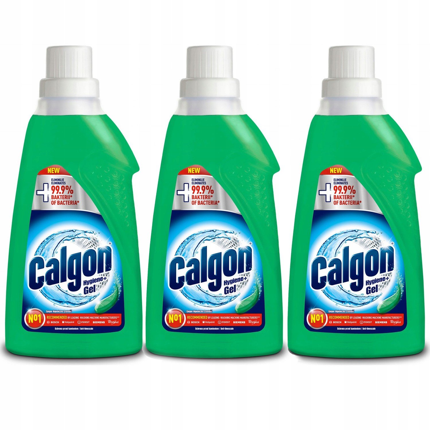 Calgon Hygiene Plus Gel Odvápňovač Pračky 2,250L