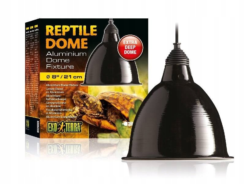 Svítidlo Reptile Dome 21cm Exoterra pro želvu agamy