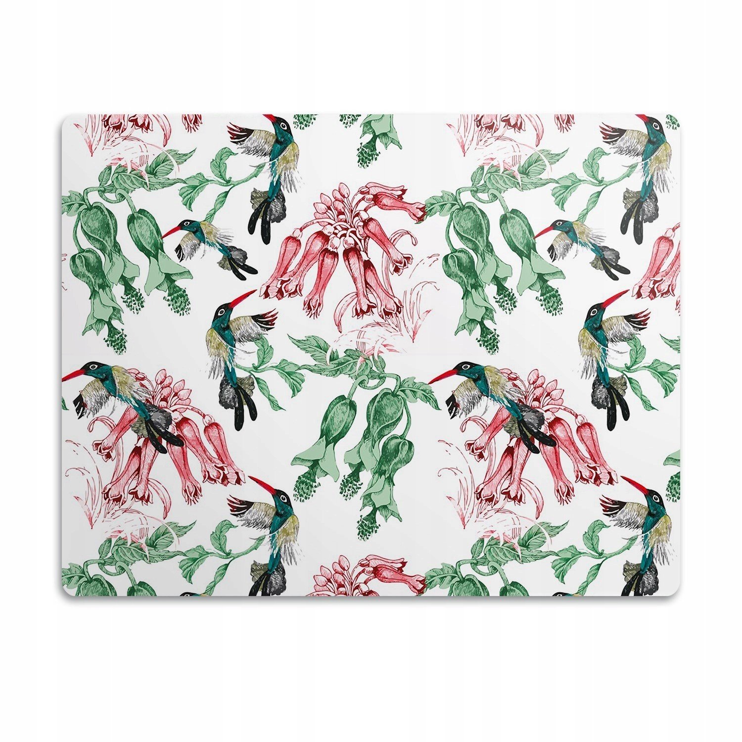 Podložka pod kočičí toaletu Bylinky a ptáci 90x60 cm