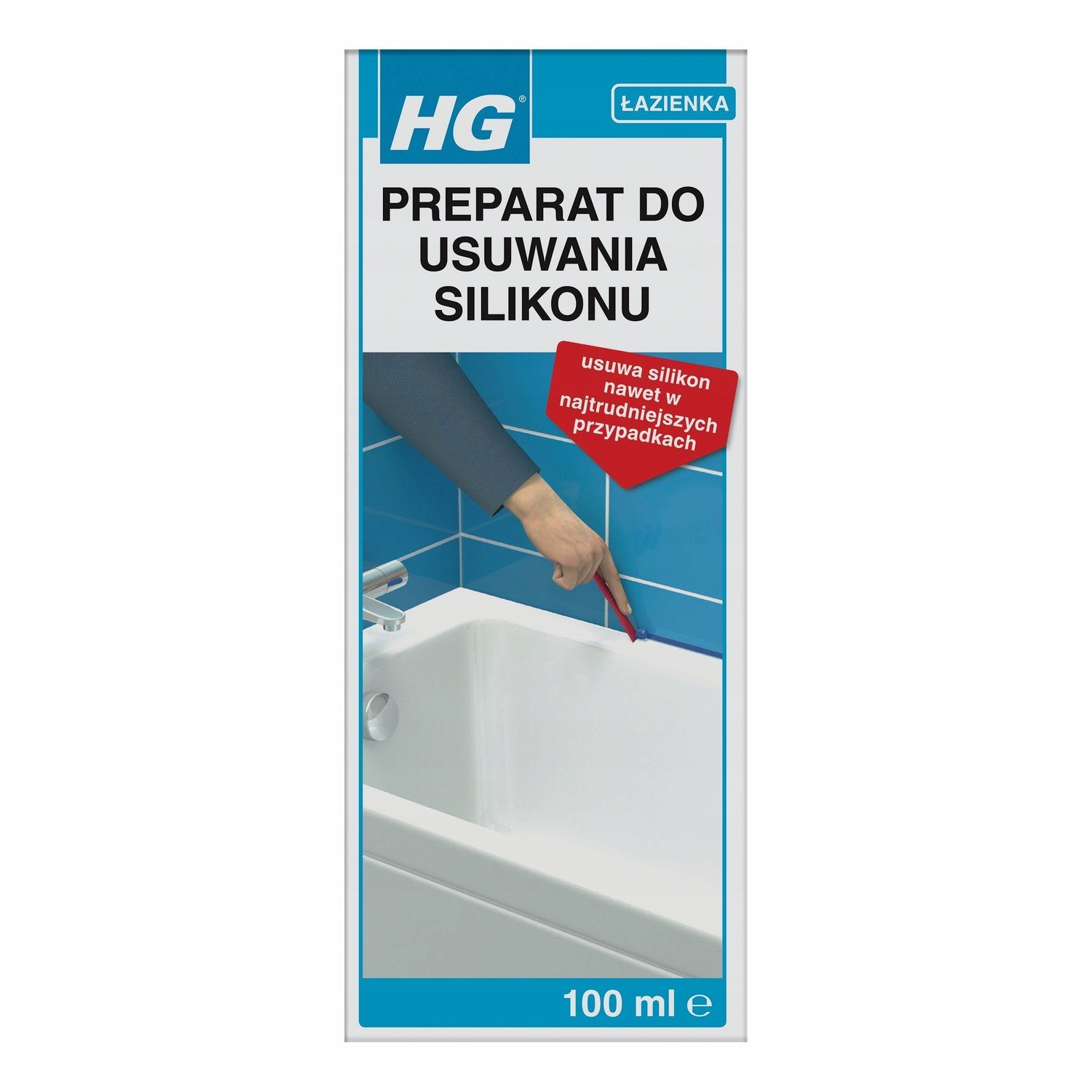 Hg Přípravek na odstranění starého silikonu 100ml