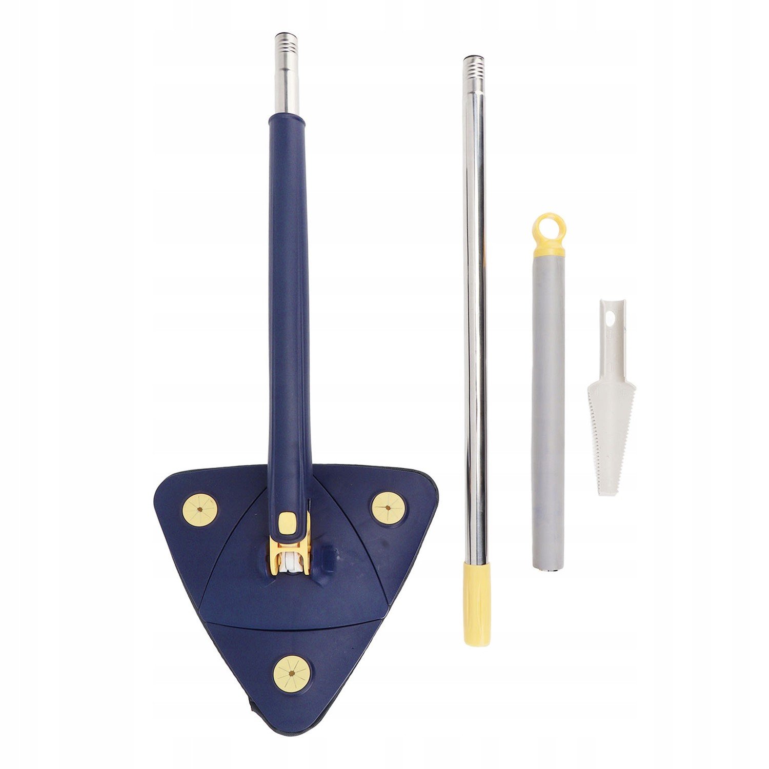 Nastavitelný rotační trojúhelníkový multifunkční mop