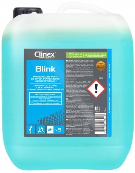 Clinex Blink Na Mytí Voděodolných Povrchů 10