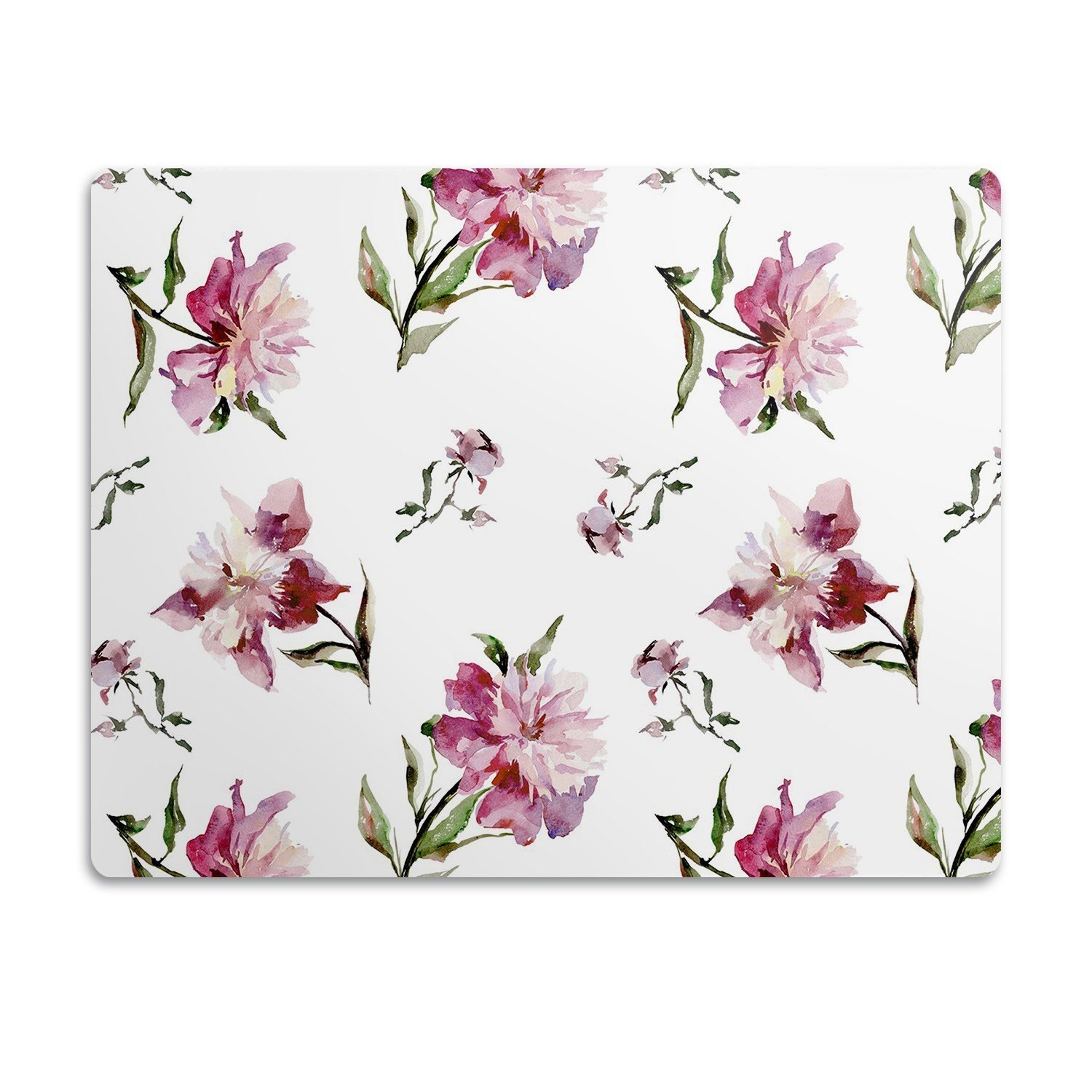 Pro kočku psa podložka pod misky Pivoňky 90x60cm