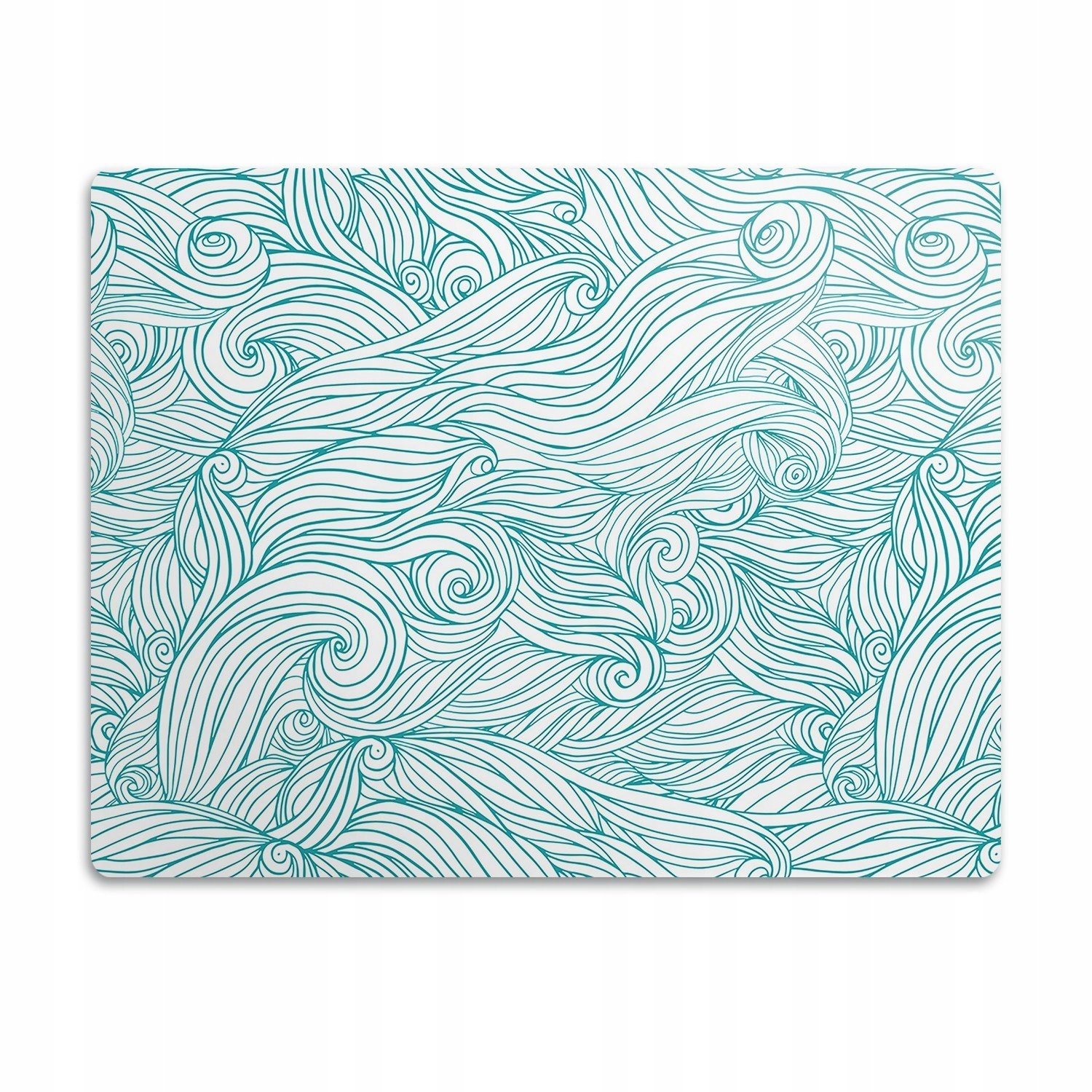 Voděodolná podložka pod misku Vintage vlny 90x60 cm