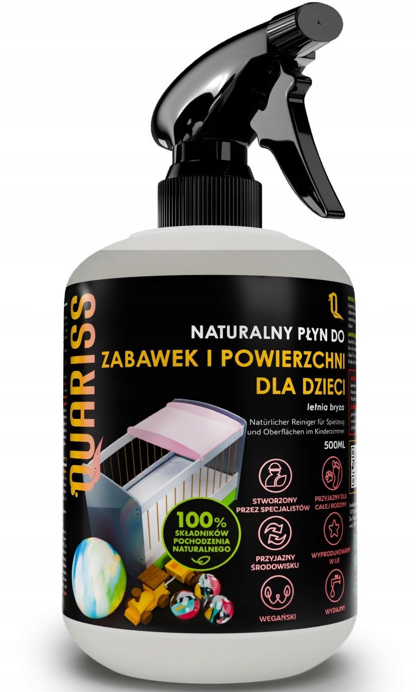 Tekutý přípravek na hračky a povrchy pro děti 500 ml