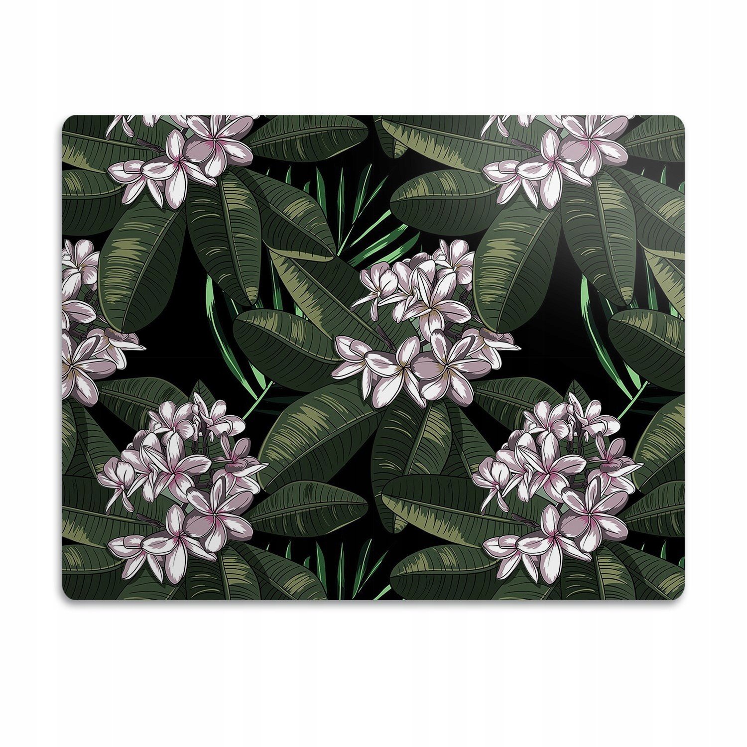 Pro kočku Podložka pod misky Exotické květiny 90x60