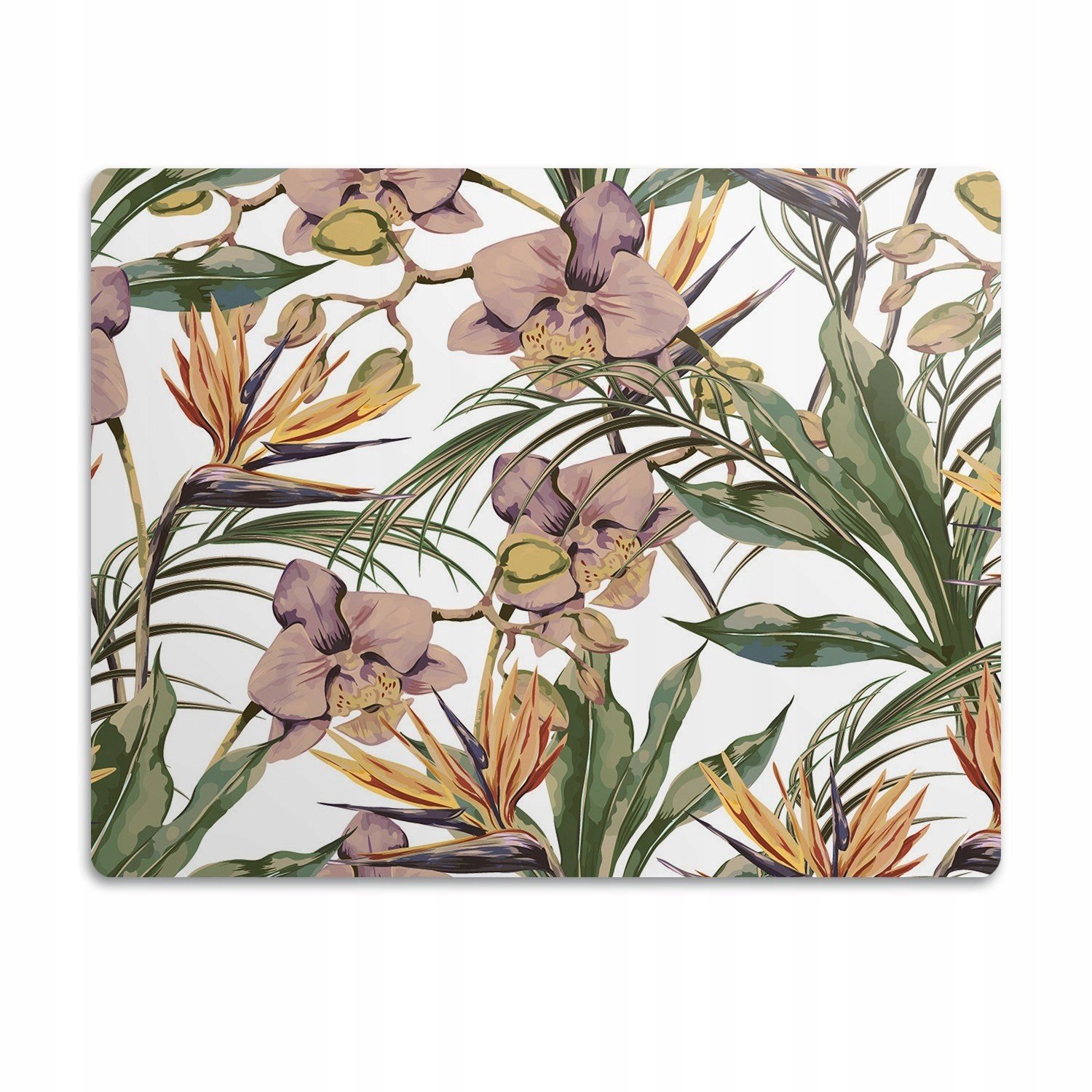 Pro kočku podložka pod záchod Botanické listy 90x60cm