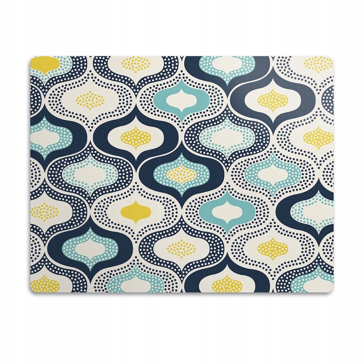 Voděodolná podložka pod misku Vzor s puntíky 90x60