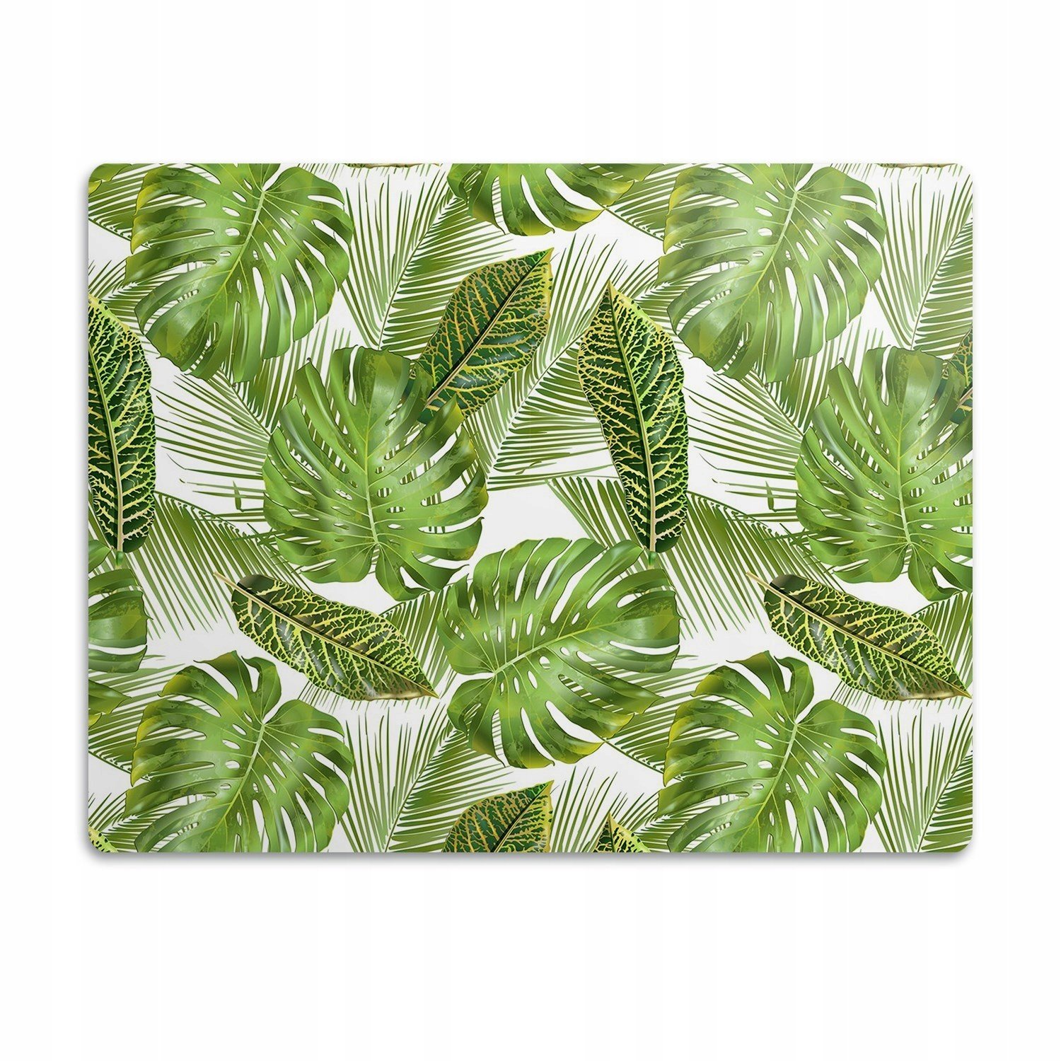 Pod misku podložka pro psa Tropické listy 90x60 cm