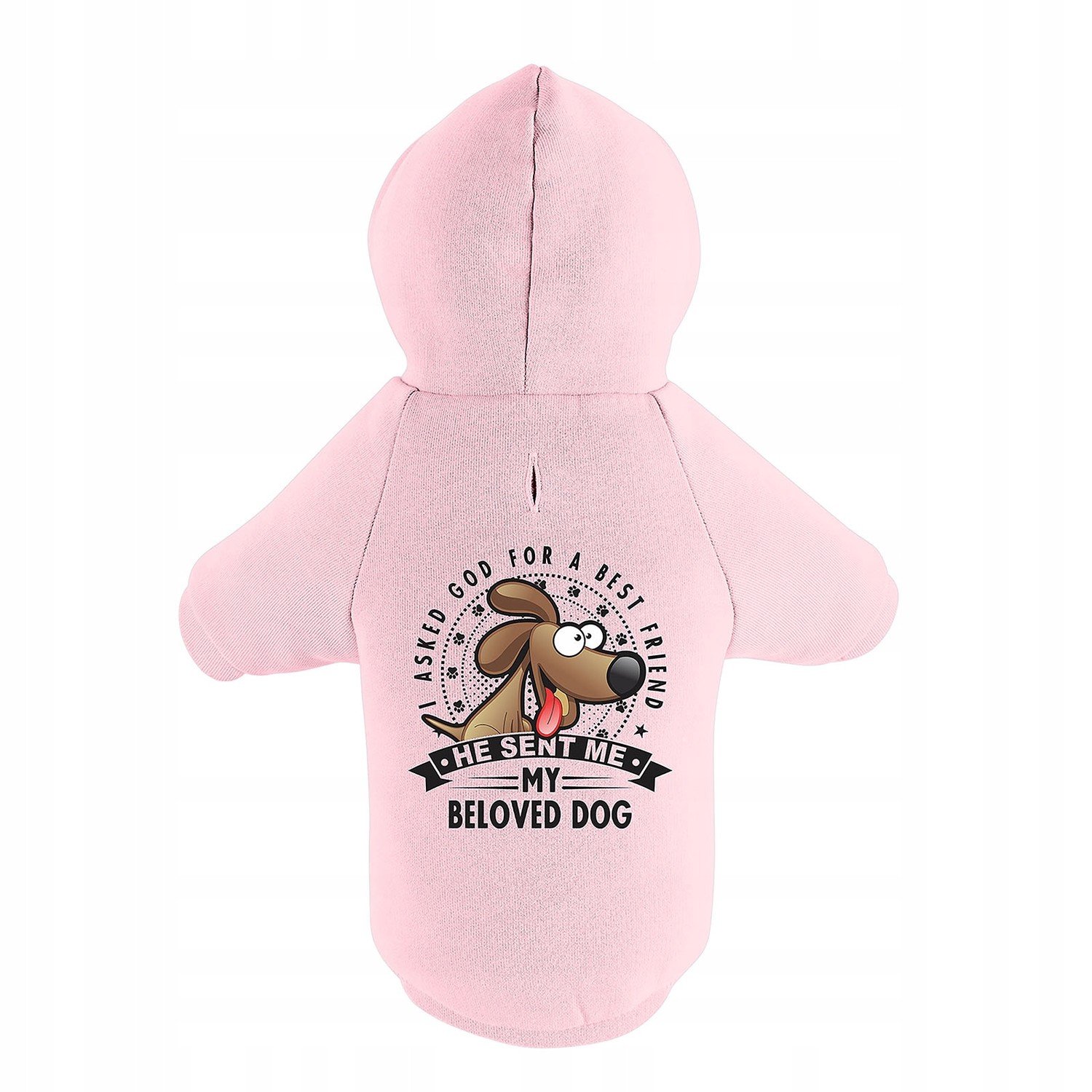 Mikina pro psy Beloved Dog Pink XL