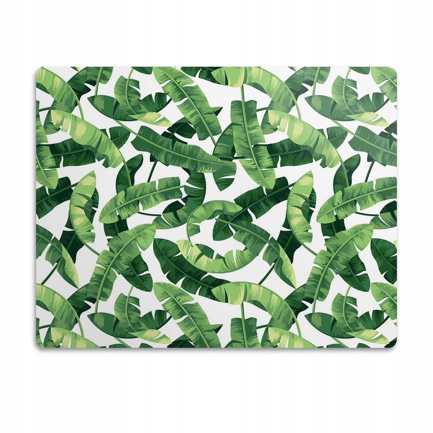 Ochranná podložka pod misku Listy vzor 90x60 cm