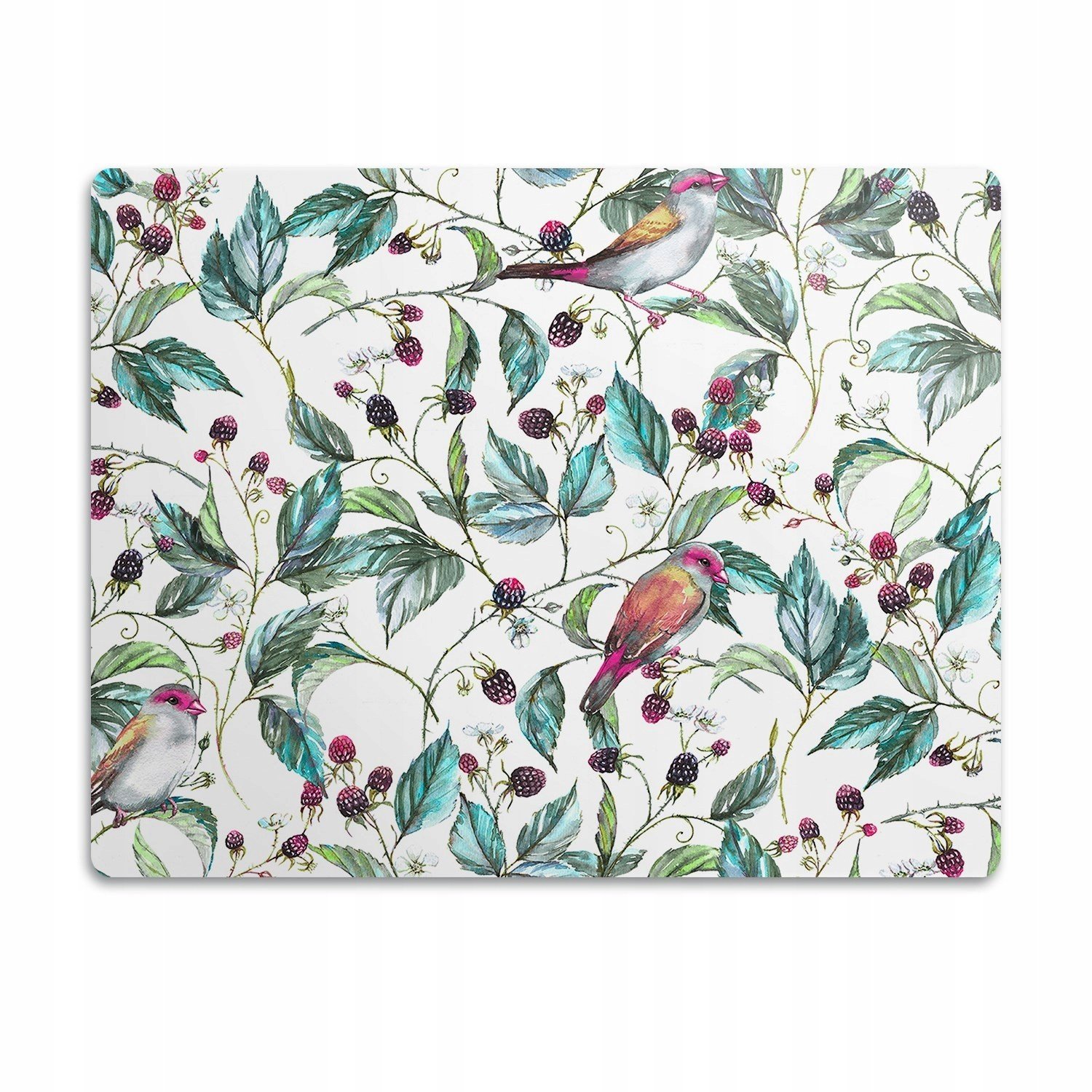 Podložka pod misku pro psa kočky Ptáci na větvi 90x60