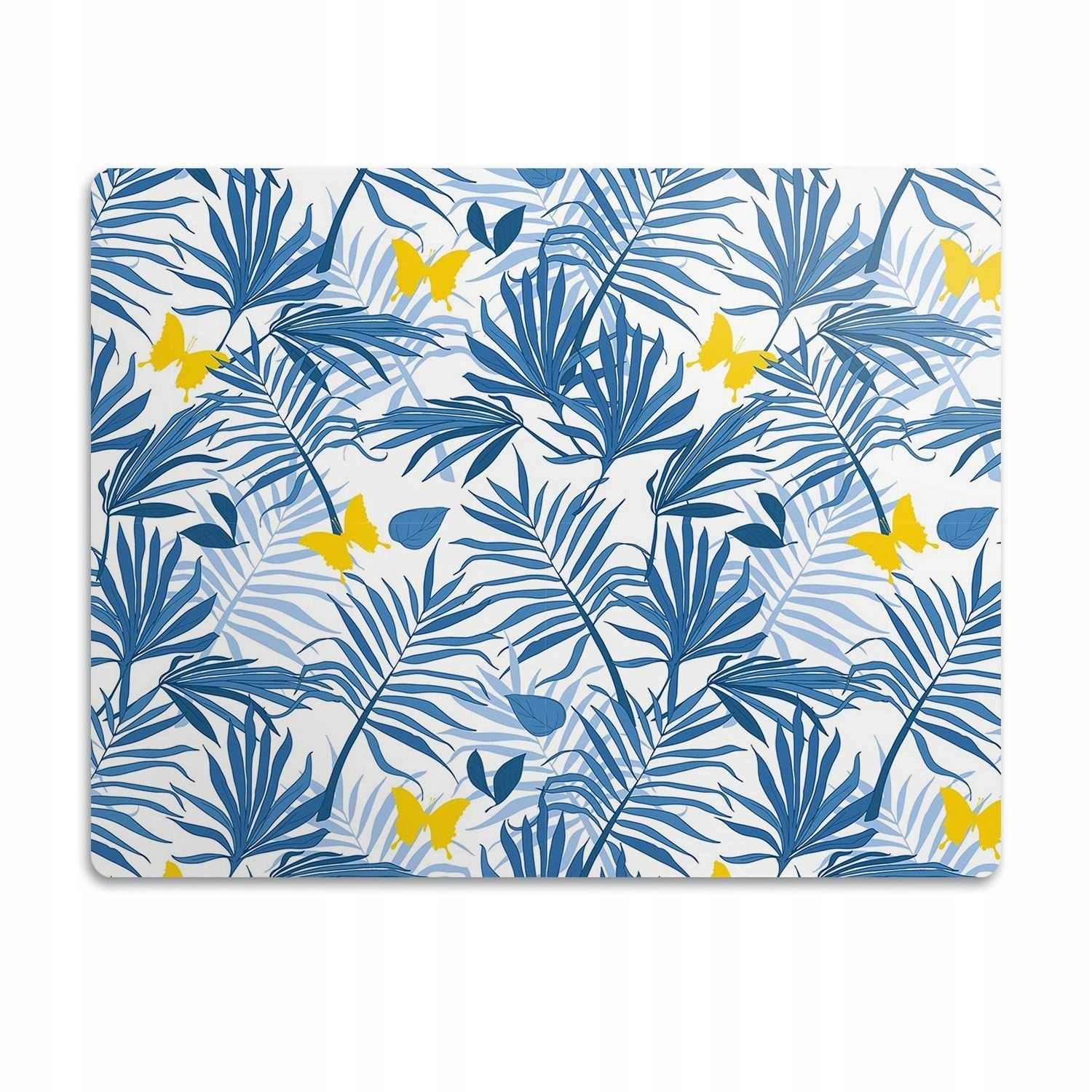 Pro psa podložka pod misku Žlutí motýli 90x60 cm