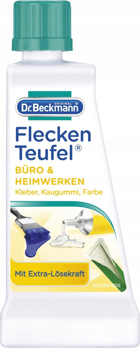 Dr. Beckmann Odstraňovač skvrn lepidlo guma barva 50 ml