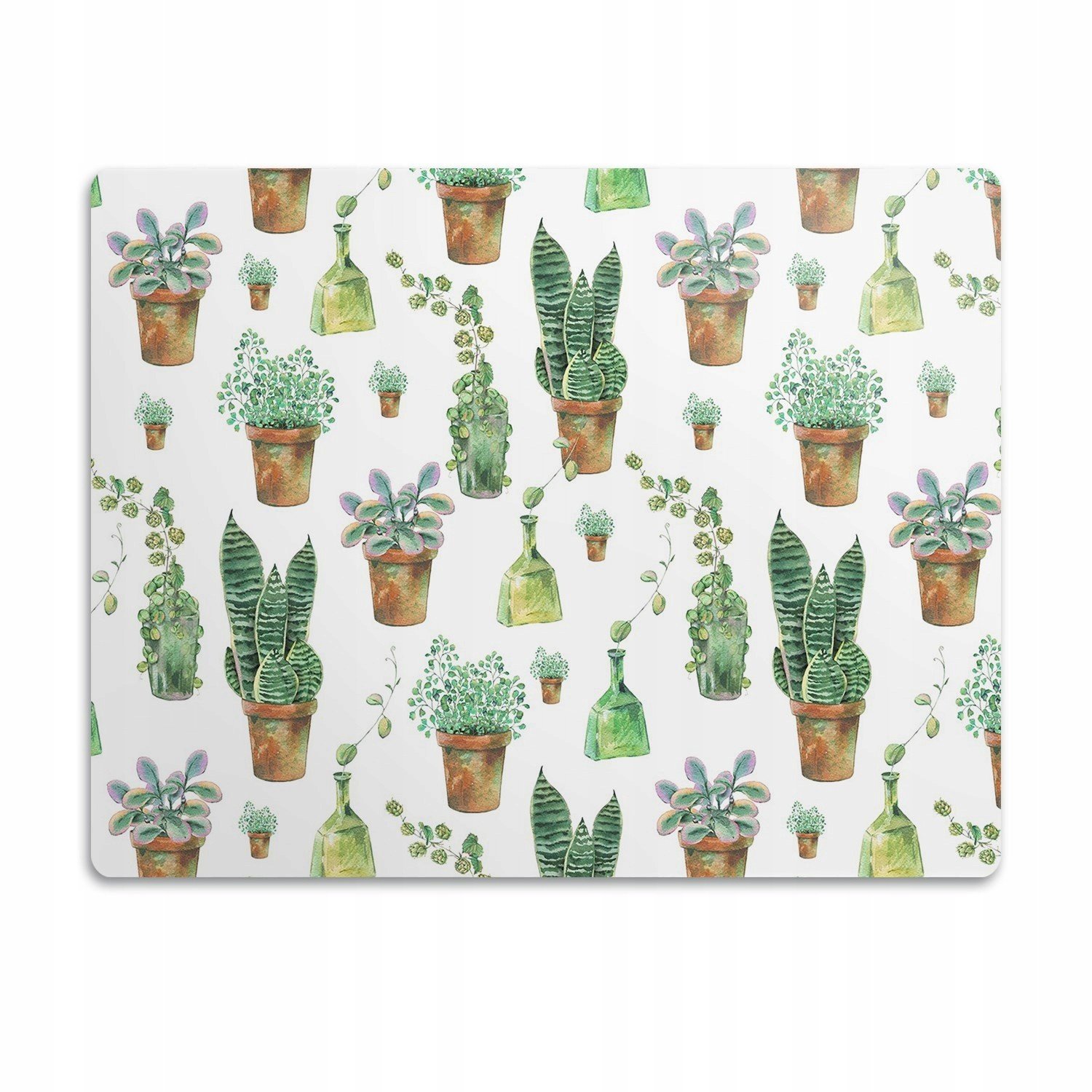 Pro psa Ochranná podložka Malované kaktusy 90x60 cm