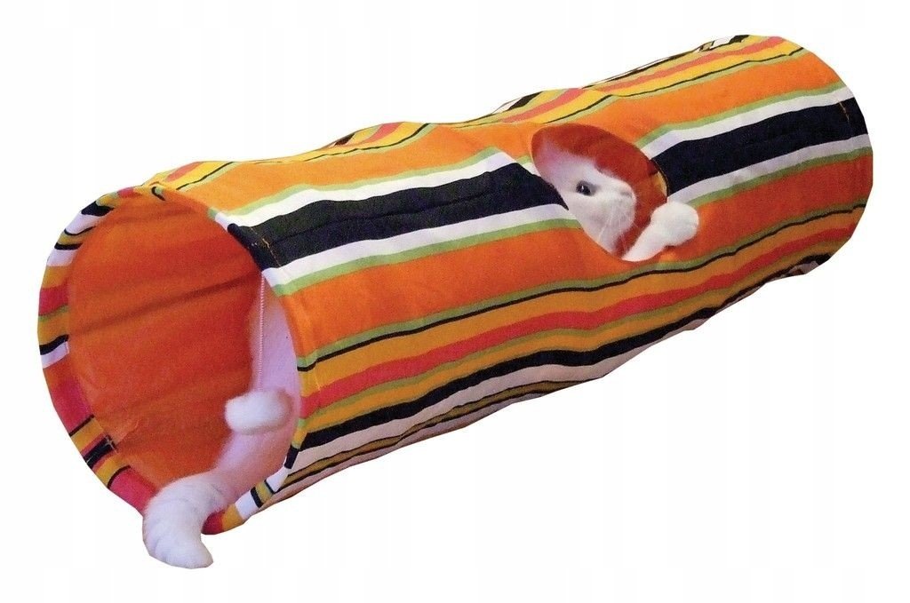 Kerbl Šustící tunel Swish pro kočky, 90 x 25 c