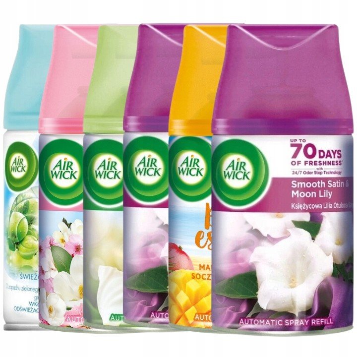 Air Wick Freshmatic náplně mix vůní 6x 250ml