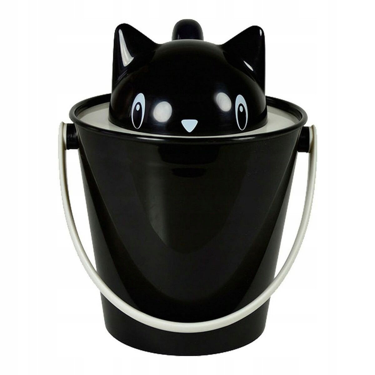 Kbelík s nádobou United Pets Kočka 20 cm Čaroděj