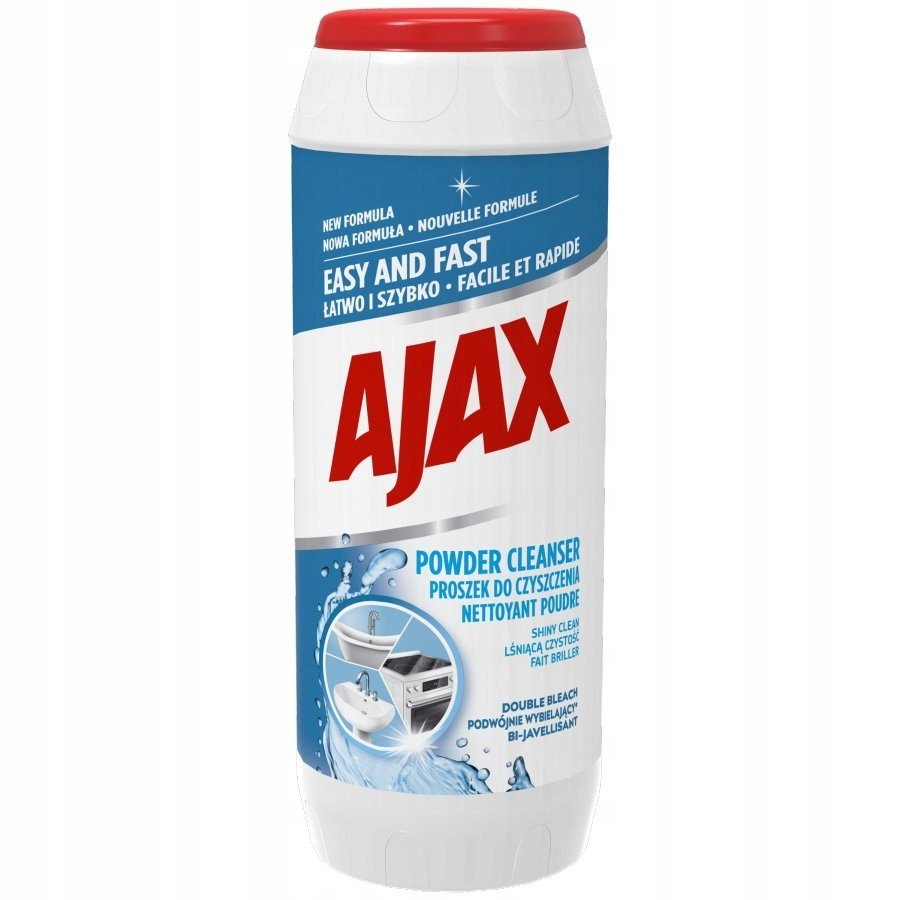 Ajax dvojitě bělící prášek 450g
